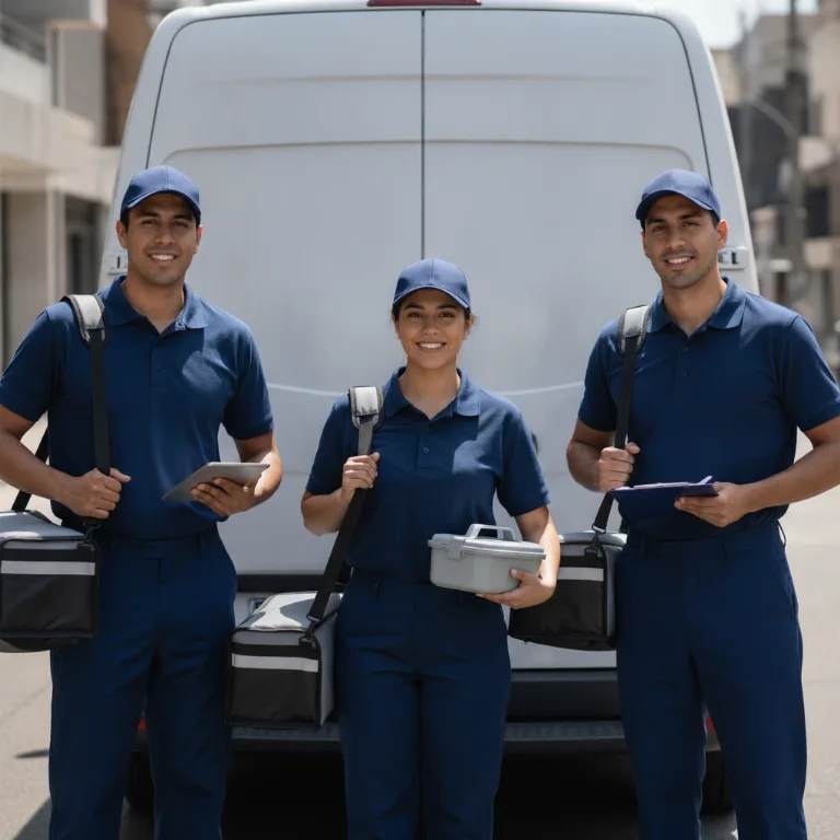 Entrega de Refeições equipe em Poa